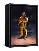 Helping Hand-Jack Sorenson-Framed Stretched Canvas