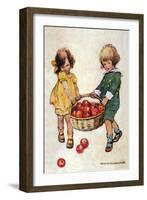 Helping Hands-Jessie Willcox-Smith-Framed Art Print