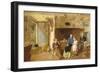 Helping Mother-G. W. Brownlow-Framed Giclee Print