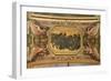 Helping the People During the Famine of 1662, Ceiling Painting from the Galerie Des Glaces-Charles Le Brun-Framed Giclee Print