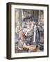 Helping with the Washing Up, 1975-Anthea Durose-Framed Giclee Print