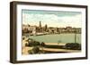 Helsingborg Harbor, Sweden-null-Framed Art Print