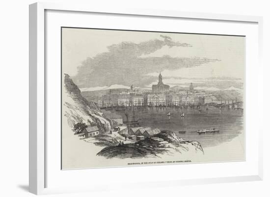 Helsingfors, in the Gulf of Finland-null-Framed Giclee Print