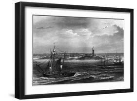 Helsinki Harbour-null-Framed Art Print