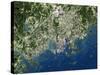 Helsinki, Satellite Image-PLANETOBSERVER-Stretched Canvas