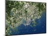 Helsinki, Satellite Image-PLANETOBSERVER-Mounted Premium Photographic Print