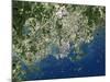 Helsinki, Satellite Image-PLANETOBSERVER-Mounted Photographic Print