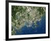 Helsinki, Satellite Image-PLANETOBSERVER-Framed Photographic Print