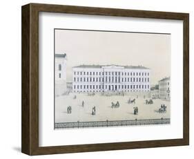 Helsinki University by Liewandal, Finland 19th Century-null-Framed Giclee Print