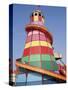 Helter Skelter, Fairground, Hunstanton, Norfolk, England, United Kingdom-John Miller-Stretched Canvas