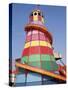 Helter Skelter, Fairground, Hunstanton, Norfolk, England, United Kingdom-John Miller-Stretched Canvas