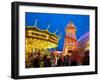 Helter Skelter, Goose Fair, Nottingham, Nottinghamshire, England, United Kingdom, Europe-Frank Fell-Framed Photographic Print