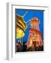 Helter Skelter, Goose Fair, Nottingham, Nottinghamshire, England, United Kingdom, Europe-Frank Fell-Framed Photographic Print