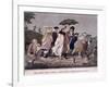 Helter Skelter - or a Shower on Greenwich Hill, London, 1798-null-Framed Giclee Print