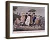 Helter Skelter - or a Shower on Greenwich Hill, London, 1798-null-Framed Giclee Print