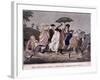 Helter Skelter - or a Shower on Greenwich Hill, London, 1798-null-Framed Giclee Print