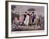 Helter Skelter - or a Shower on Greenwich Hill, London, 1798-null-Framed Giclee Print