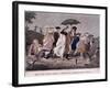 Helter Skelter - or a Shower on Greenwich Hill, London, 1798-null-Framed Giclee Print