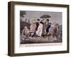 Helter Skelter - or a Shower on Greenwich Hill, London, 1798-null-Framed Giclee Print