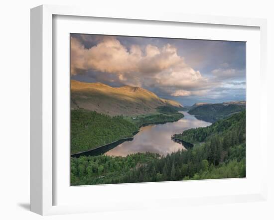 Helvellyn and Thirlmere, English Lake District National Park, UK-Stewart Smith-Framed Photographic Print