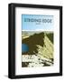 Helvellyn Edge, Lake District - Dave Thompson Contemporary Travel Print-Dave Thompson-Framed Giclee Print
