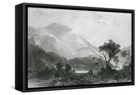 Helvellyn, Lake District-Thomas Allom-Framed Stretched Canvas