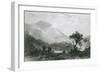 Helvellyn, Lake District-Thomas Allom-Framed Art Print