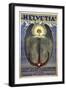 Helvetia Poster by Umberto Boccioni, 1909-Umberto Boccioni-Framed Premium Giclee Print