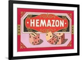 Hemazon Dice-null-Framed Art Print