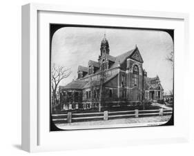Hemenway Gymnasium, Harvard University, Massachusetts, USA, Late 19th or Early 20th Century-null-Framed Photographic Print