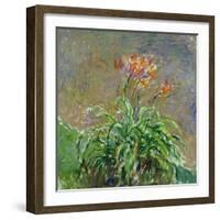 Hemerocallis, 1914-17-Claude Monet-Framed Giclee Print