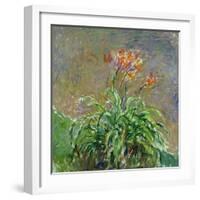 Hemerocallis, 1914-17-Claude Monet-Framed Giclee Print