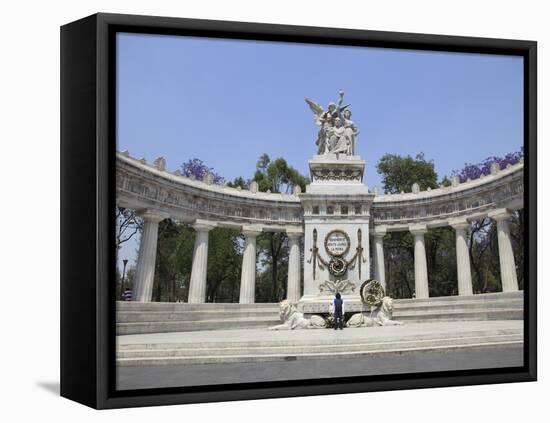 Hemiciclo a Juarez (Benito Juarez Monument), Alameda, Mexico City, Mexico, North America-Wendy Connett-Framed Stretched Canvas