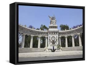 Hemiciclo a Juarez (Benito Juarez Monument), Alameda, Mexico City, Mexico, North America-Wendy Connett-Framed Stretched Canvas