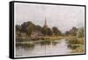 Hemingford Abbots, 1909-null-Framed Stretched Canvas