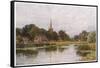 Hemingford Abbots, 1909-null-Framed Stretched Canvas