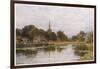 Hemingford Abbots, 1909-null-Framed Art Print