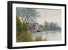 Hemingford Mill, Huntingdonshire, 1901-William Fraser Garden-Framed Premium Giclee Print