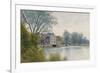 Hemingford Mill, Huntingdonshire, 1901-William Fraser Garden-Framed Giclee Print