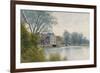 Hemingford Mill, Huntingdonshire, 1901-William Fraser Garden-Framed Giclee Print
