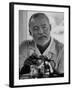 Hemingway at Fishing Tournament-Alfred Eisenstaedt-Framed Premium Photographic Print