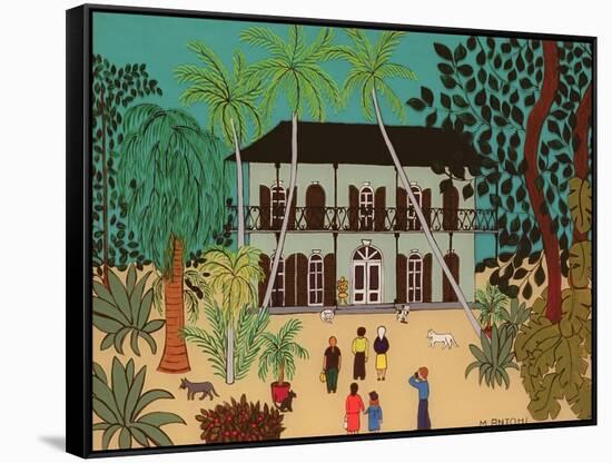 Hemingway's House, Key West, Florida-Micaela Antohi-Framed Stretched Canvas