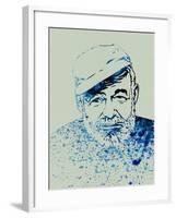 Hemingway Watercolor 1-Anna Malkin-Framed Art Print