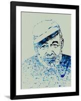 Hemingway Watercolor 1-Anna Malkin-Framed Art Print