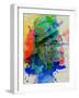 Hemingway Watercolor 2-Anna Malkin-Framed Art Print