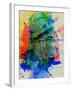 Hemingway Watercolor 2-Anna Malkin-Framed Art Print