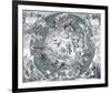 Hemisphae Alis Coeli Sphaeri Grarii Bore et Terre Casceno Phia, 1660-Henricus Hondius-Framed Giclee Print