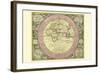 Hemisphaerium Orbis Antiqui-Andreas Cellarius-Framed Art Print