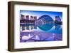 Hemispheric Buildings, City of Arts and Sciences, Valencia, Spain, Europe-Laura Grier-Framed Photographic Print