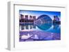 Hemispheric Buildings, City of Arts and Sciences, Valencia, Spain, Europe-Laura Grier-Framed Photographic Print